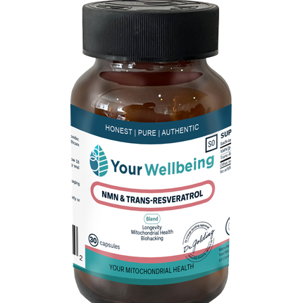 NMN & Trans-Resveratrol 60's Your Wellbeing