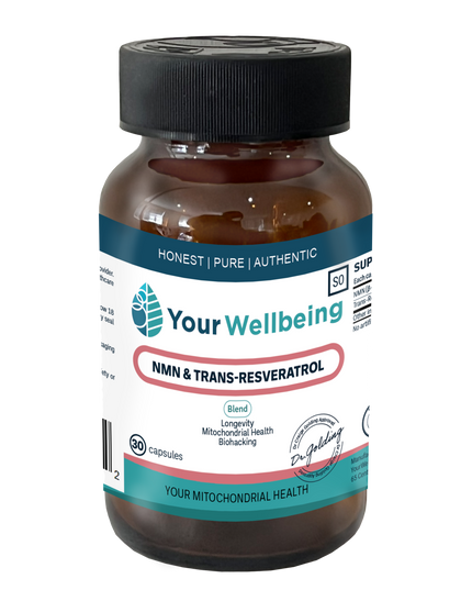 NMN & Trans-Resveratrol 60's Your Wellbeing