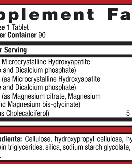 Bone Builder® with Magnesium Metagenics