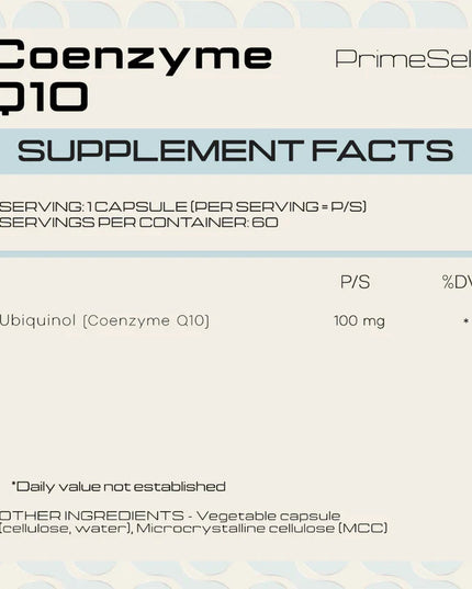 Coenzyme-Q10 PrimeSelf