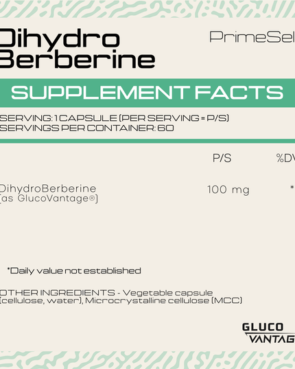 Dihydro Berberine PrimeSelf
