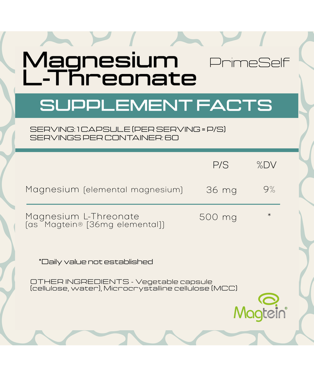 Magnesium L-Threonate PrimeSelf