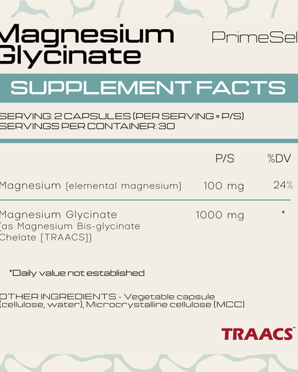 Magnesium BisGlycinate PrimeSelf