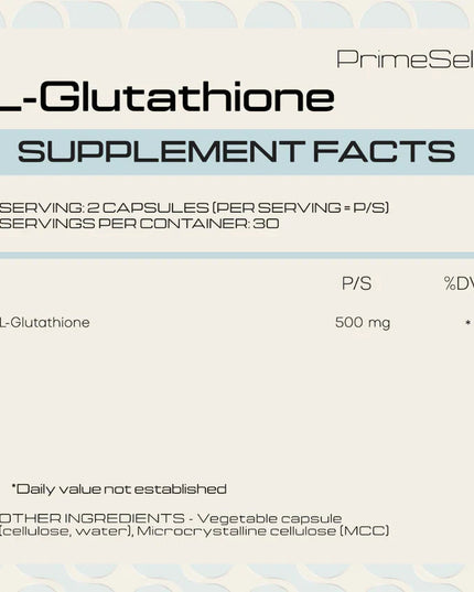 L-Glutathione PrimeSelf