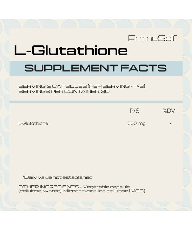 L-Glutathione PrimeSelf