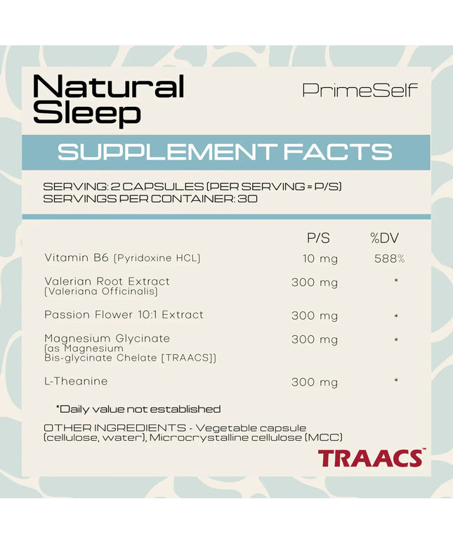 Natural Sleep PrimeSelf