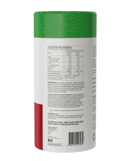 50 Organic Super Foods Drink Mix Berry Banana Nature's Nutrition